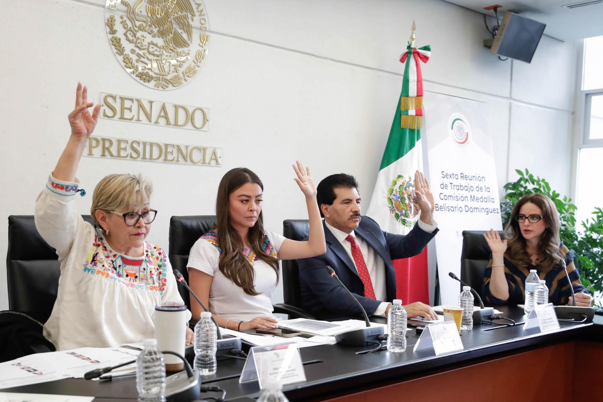 Senado aprueba que Medalla Belisario Domínguez 2022 sea para Elena Poniatowska $!Senado aprueba que Medalla Belisario Domínguez 2022 sea para Elena Poniatowska