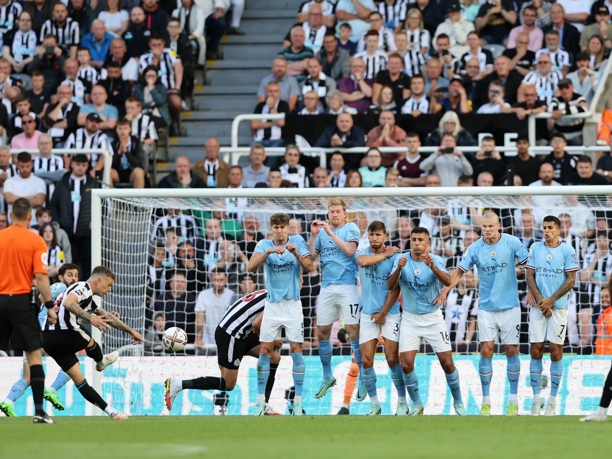 Manchester City no pasa del empate con Newcastle y pierde la oportunidad de ser líder $!Manchester City no pasa del empate con Newcastle y pierde la oportunidad de ser líder