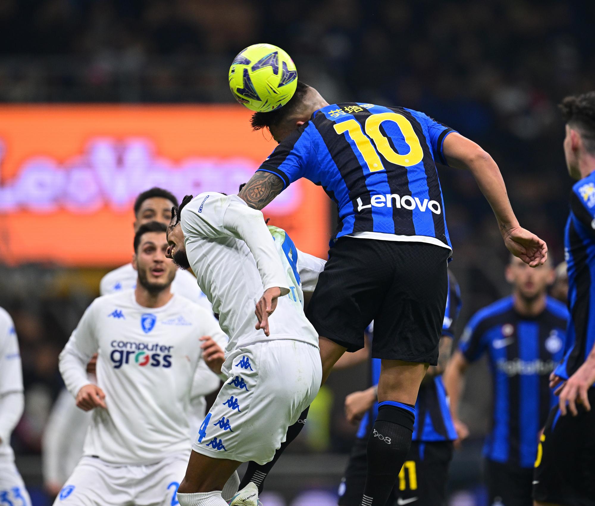 El Inter resbala ante el Empoli en casa y podría salir del ‘Top 3’ en Italia $!El Inter resbala ante el Empoli en casa y podría salir del ‘Top 3’ en Italia