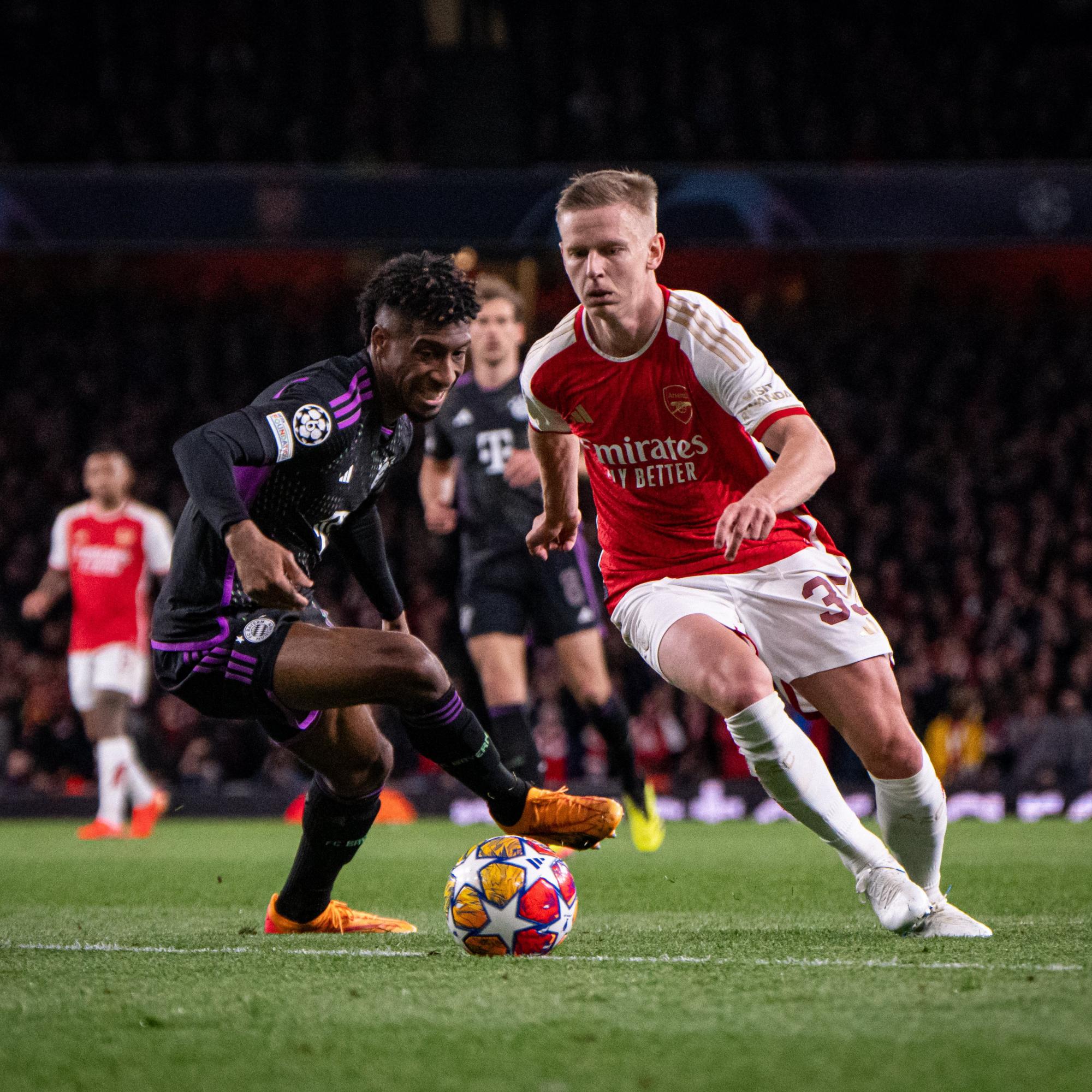 ¡Empate de locura! Arsenal y Bayern Munich deleitan y dejan todo igualado para la Vuelta $!¡Empate de locura! Arsenal y Bayern Munich deleitan y dejan todo igualado para la Vuelta
