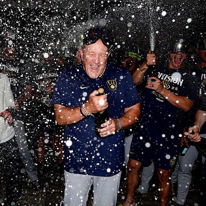 Cerveceros ganan la División Central de la Nacional por tercer año seguido $!Cerveceros ganan la División Central de la Nacional por tercer año seguido