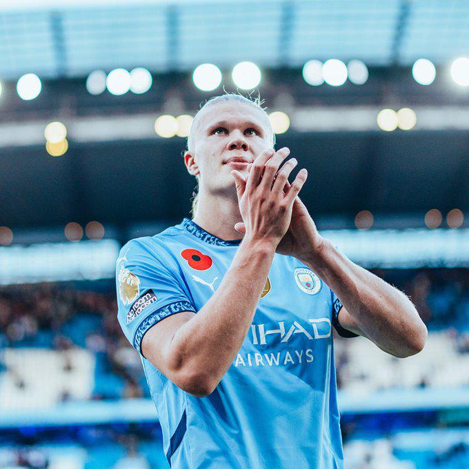 Haaland manda al Manchester City al liderato de la Premier League $!Haaland manda al Manchester City al liderato de la Premier League