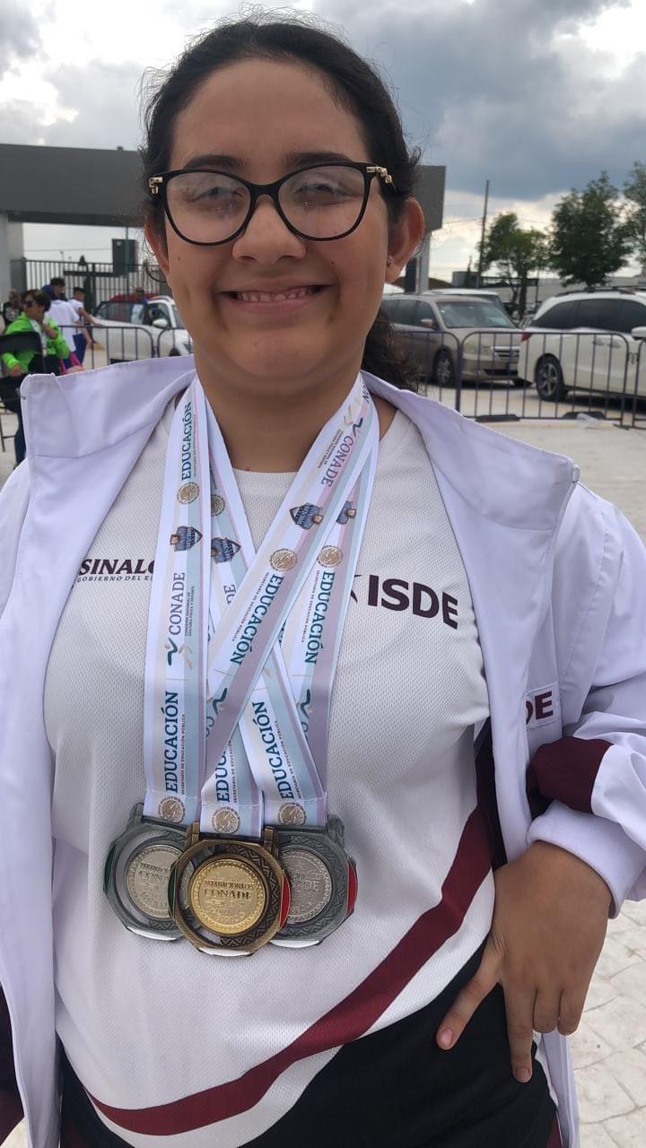 Suma Sinaloa ocho medallas más en los Paranacionales Conade; ahora lo hace en para natación $!Suma Sinaloa ocho medallas más en los Paranacionales Conade; ahora lo hace en para natación