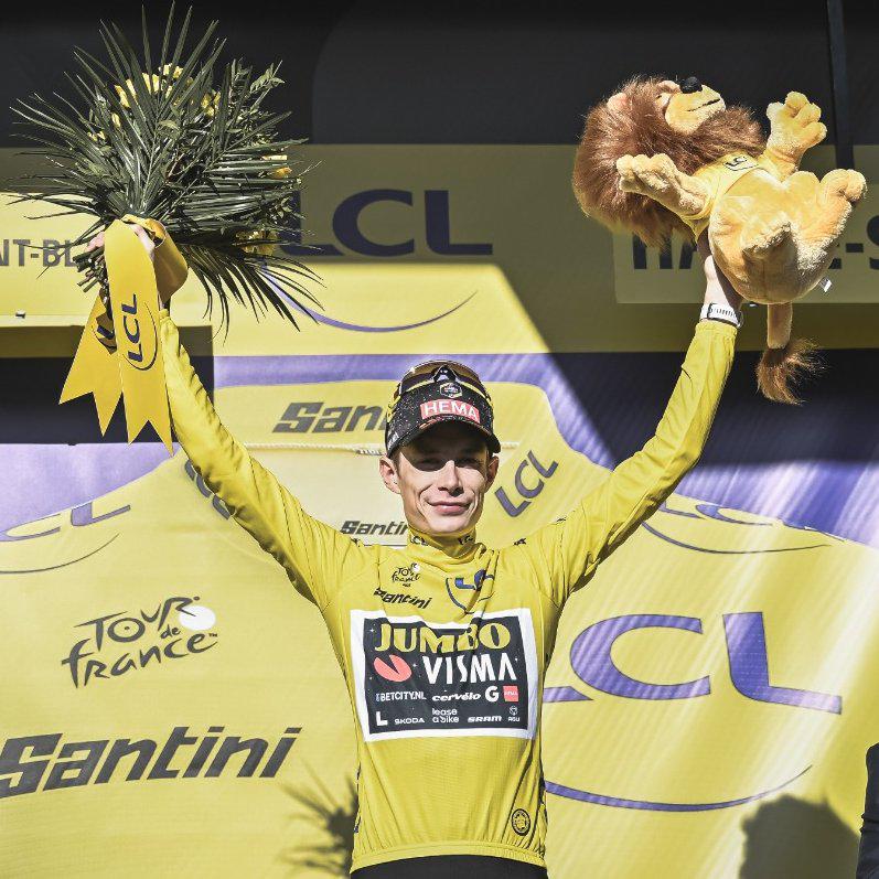 Wout Poels conquista el Mont Blanc; Jonas Vingegaard y Tadej Pogacar firman tablas $!Wout Poels conquista el Mont Blanc; Jonas Vingegaard y Tadej Pogacar firman tablas