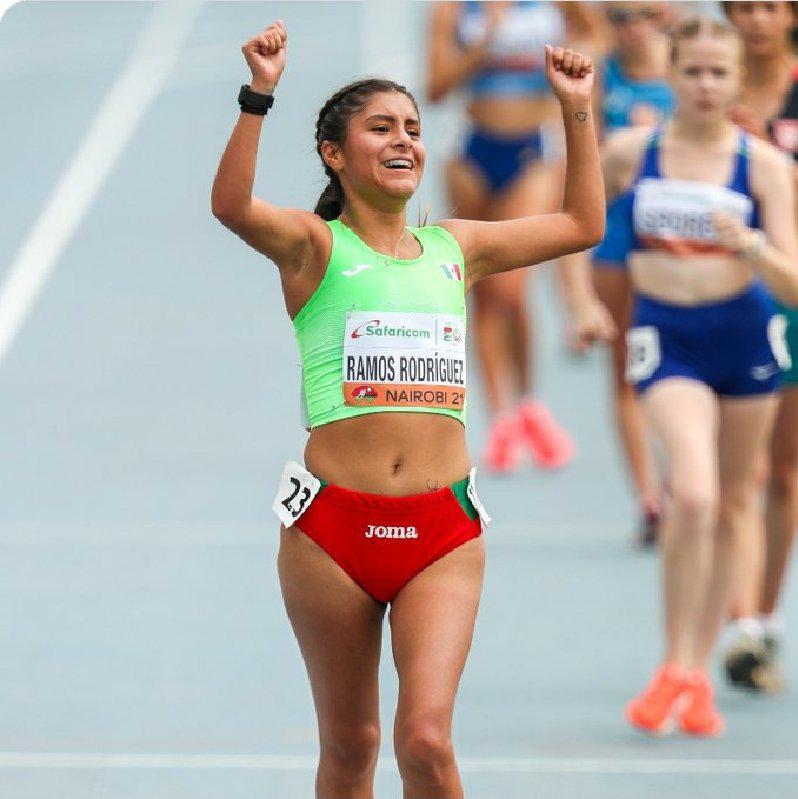 Mexicana Sofía Ramos es campeona mundial Sub 20 en los 10 mil metros marcha $!Mexicana Sofía Ramos es campeona mundial Sub 20 en los 10 mil metros marcha