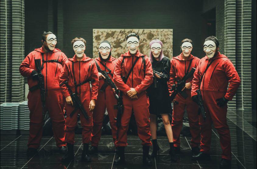 La casa de papel: Korea. $!La casa de papel: Korea.
