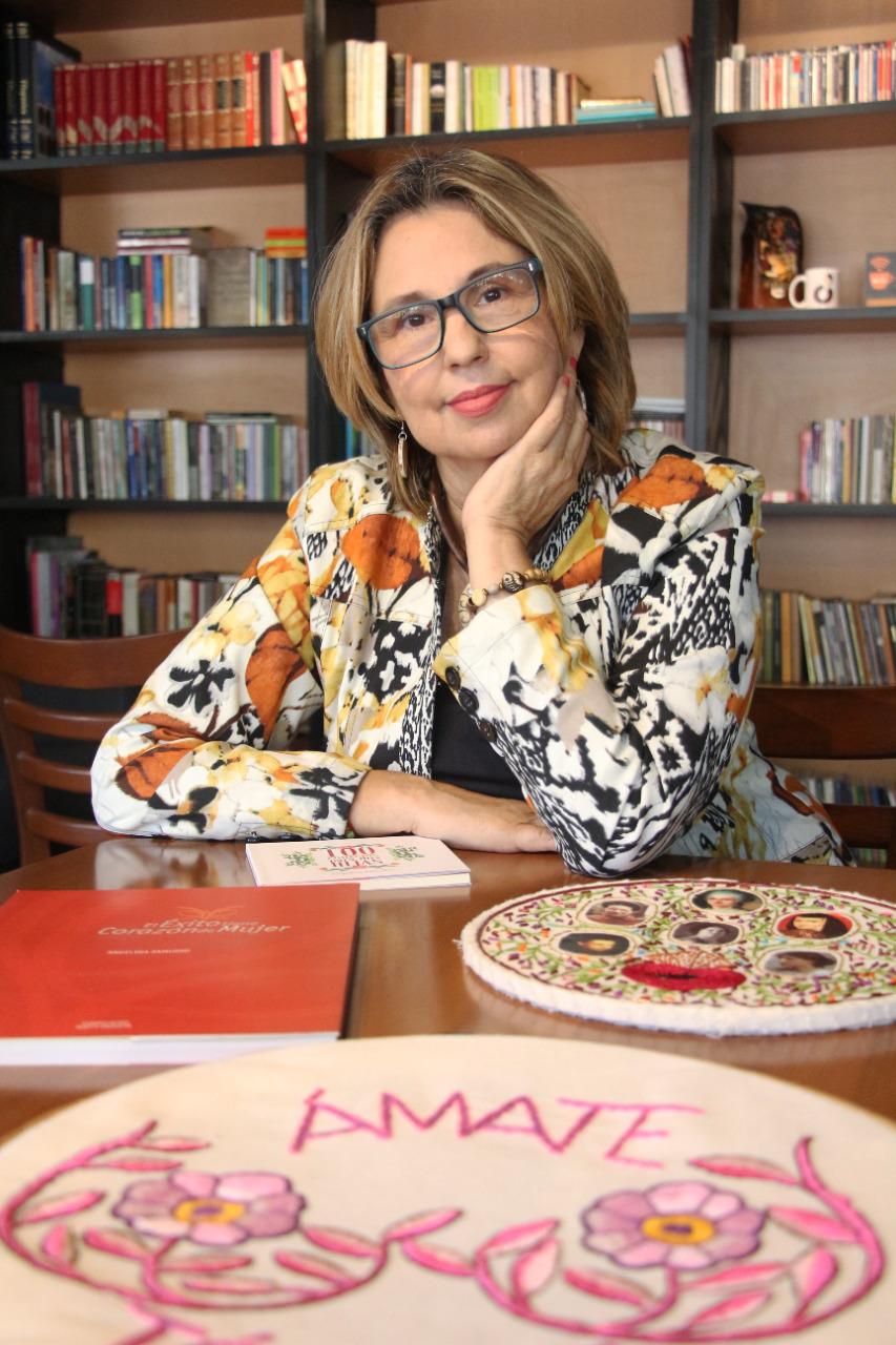 Bordar es expresarse, protestar y hacer arte: Angelina Zamudio $!Bordar es expresarse, protestar y hacer arte: Angelina Zamudio