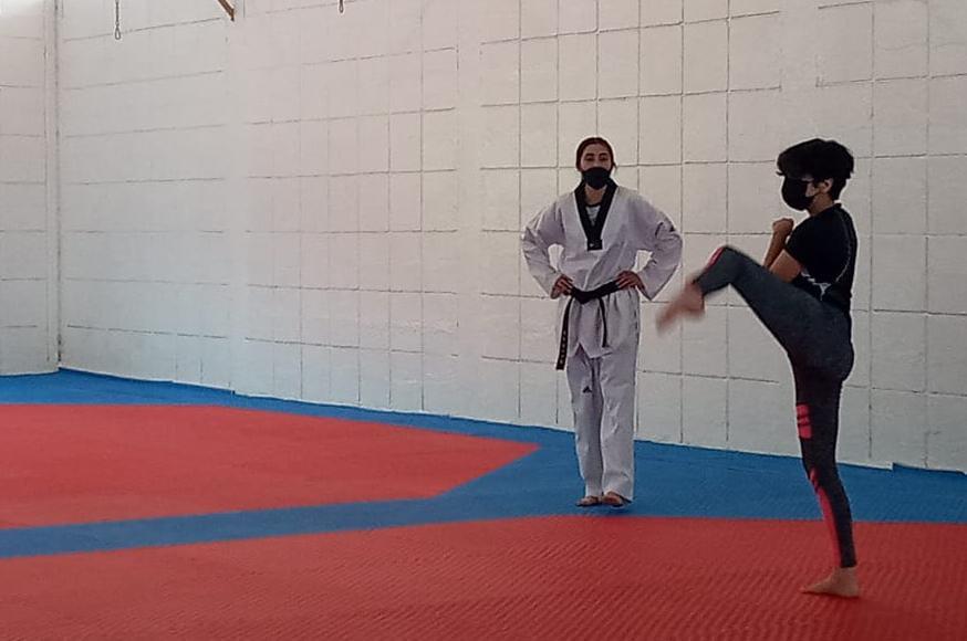 Encabezada por la olímpica Itzel Manjarrez, Escuela de Taekwondo de la UAS abre sus puertas a niños y jóvenes $!Encabezada por la olímpica Itzel Manjarrez, Escuela de Taekwondo de la UAS abre sus puertas a niños y jóvenes