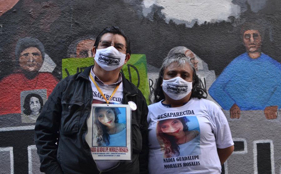 Nadia Guadalupe, hija de Javier Morales y Victoria Rosales, desapareció en 2017 en Puebla. $!Nadia Guadalupe, hija de Javier Morales y Victoria Rosales, desapareció en 2017 en Puebla.