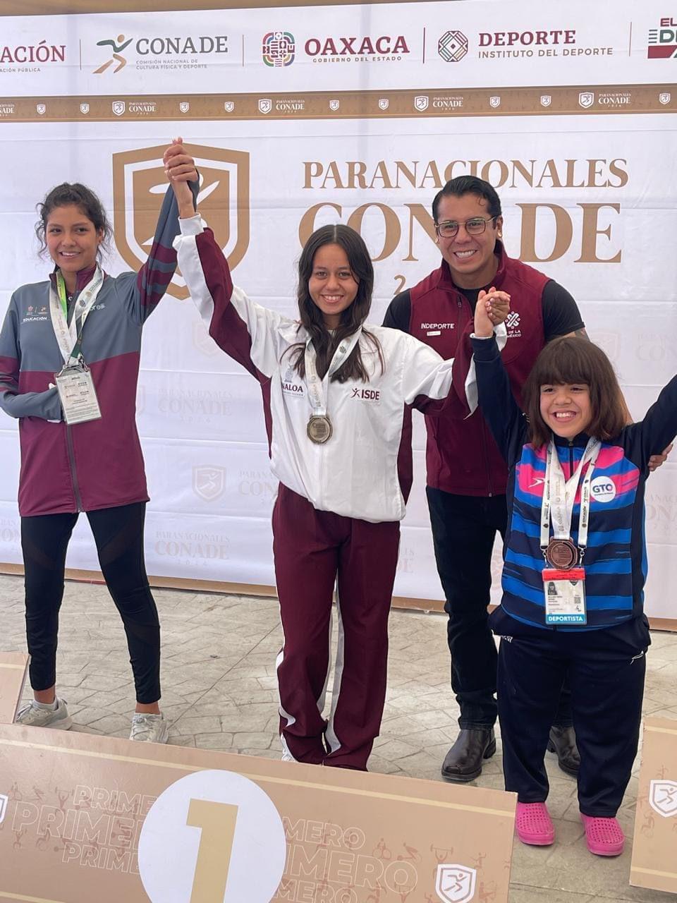 Suma Sinaloa ocho medallas más en los Paranacionales Conade; ahora lo hace en para natación $!Suma Sinaloa ocho medallas más en los Paranacionales Conade; ahora lo hace en para natación