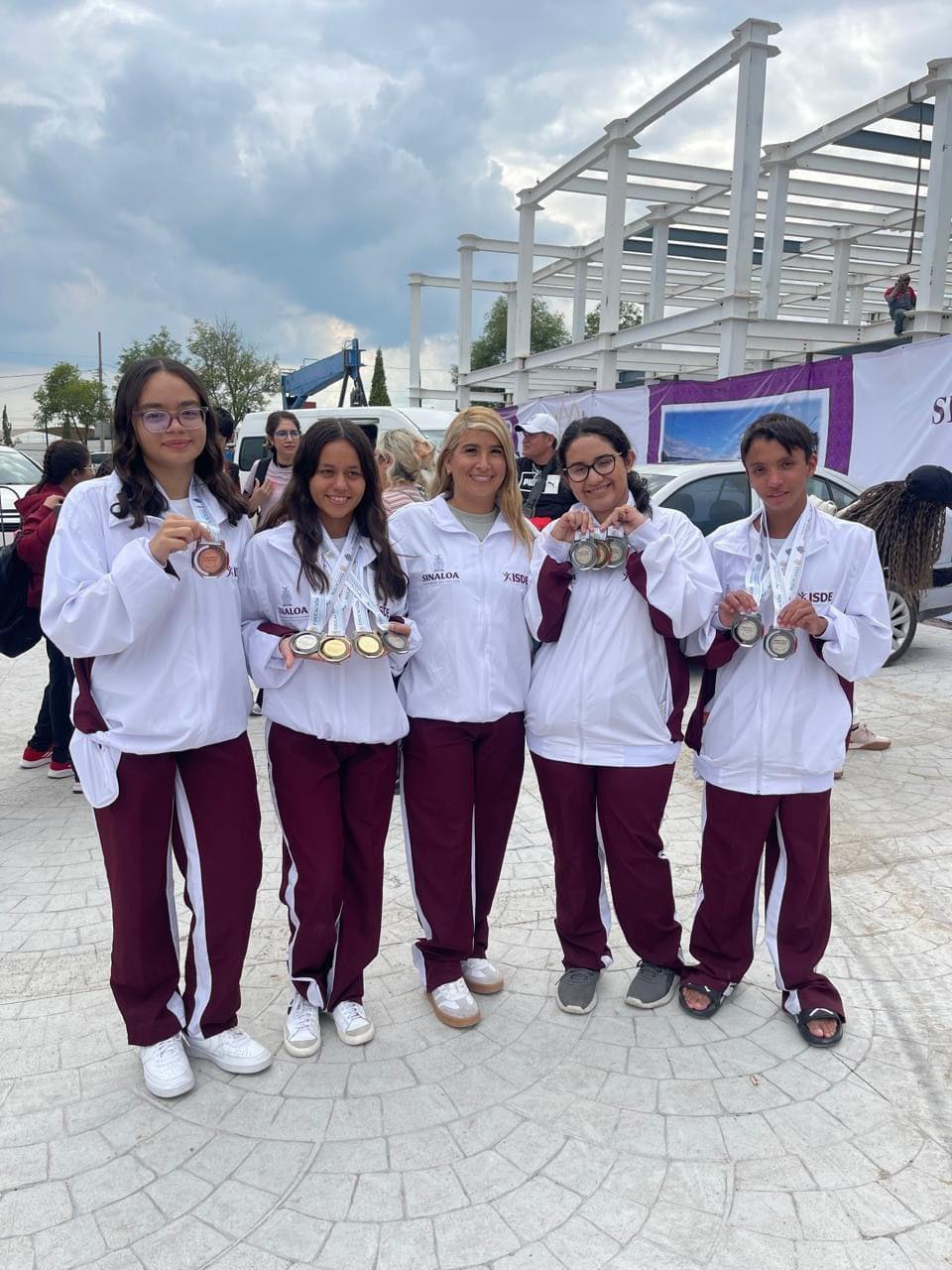 Suma Sinaloa ocho medallas más en los Paranacionales Conade; ahora lo hace en para natación $!Suma Sinaloa ocho medallas más en los Paranacionales Conade; ahora lo hace en para natación