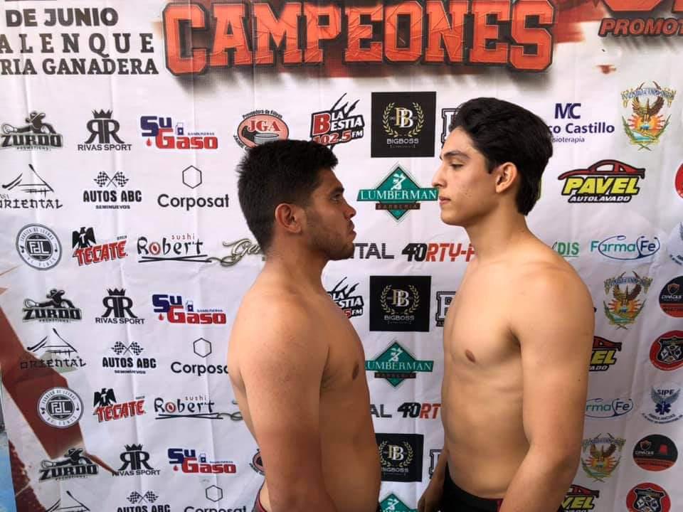 Cumplen con la báscula y todo listo para función Sangre de Campeones $!Cumplen con la báscula y todo listo para función Sangre de Campeones