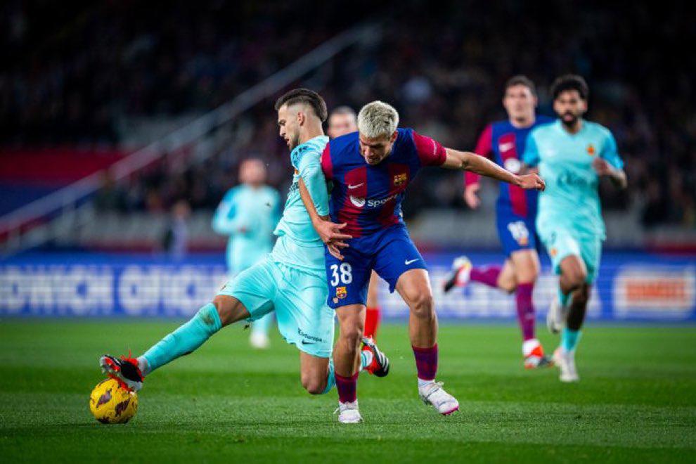 Una genialidad de Yamal da el triunfo al Barcelona sobre el Mallorca de Javier Aguirre $!Una genialidad de Yamal da el triunfo al Barcelona sobre el Mallorca de Javier Aguirre