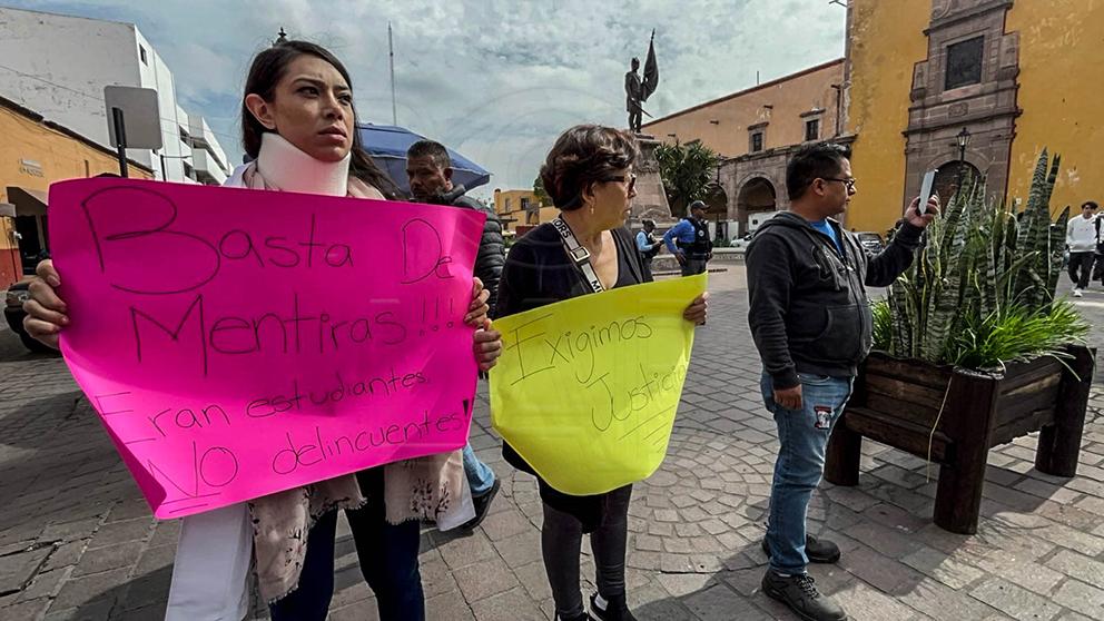 Se rebelan jóvenes de Celaya contra violencia: ‘Estamos hartos de sobrevivir’ $!Se rebelan jóvenes de Celaya contra violencia: ‘Estamos hartos de sobrevivir’