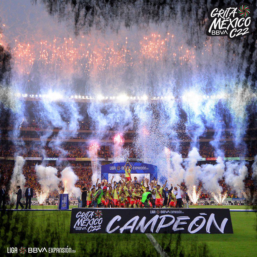 $!Atlético Morelia se corona en la Liga Expansión con victoria ante Cimarrones