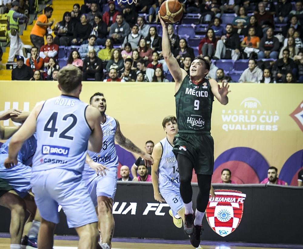 $!México arrasa con Uruguay y sueña con el Mundial de baloncesto