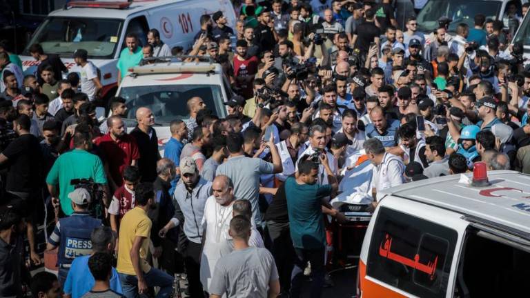 Hospital Al-Shifa en Gaza.