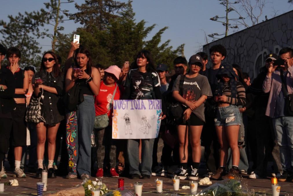 $!Protestan por la muerte de Berenice y Miguel en el AXE Ceremonia
