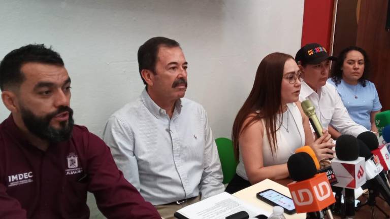 Brianda Crystal Murillo detalló las actividades del primer Festival del Tamal en la comisaría de Bacurimí, en Culiacán.