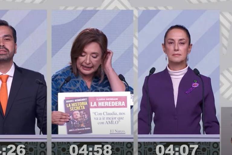 Sheinbaum y Xóchitl se confrontan por libro de Anabel Hernández