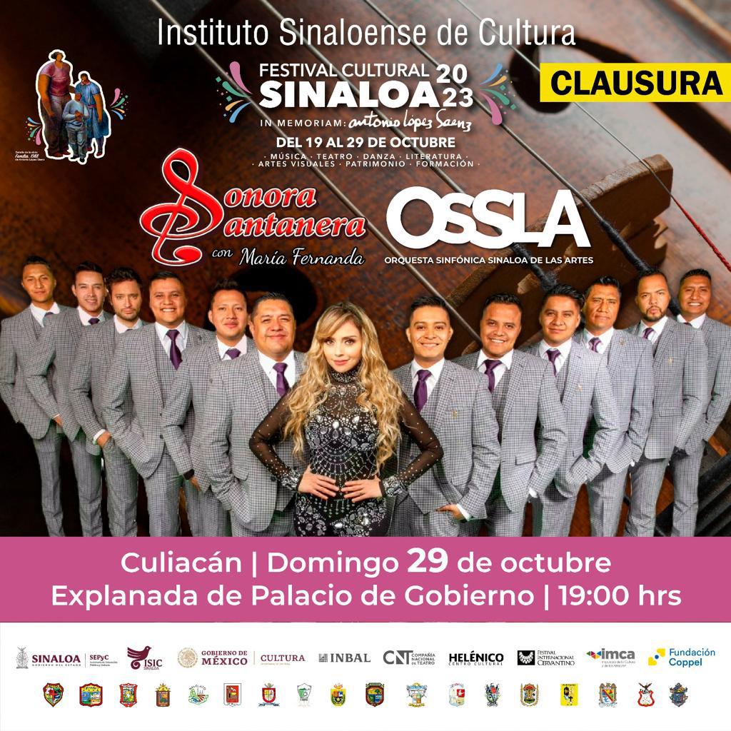 $!¡Gran cierre del Festival, este domingo con la OSSLA y la Sonora Santanera!