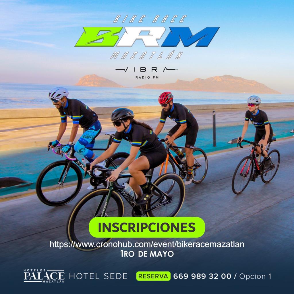 $!Esperan 500 ciclistas en la primera Bike Race Mazatlán