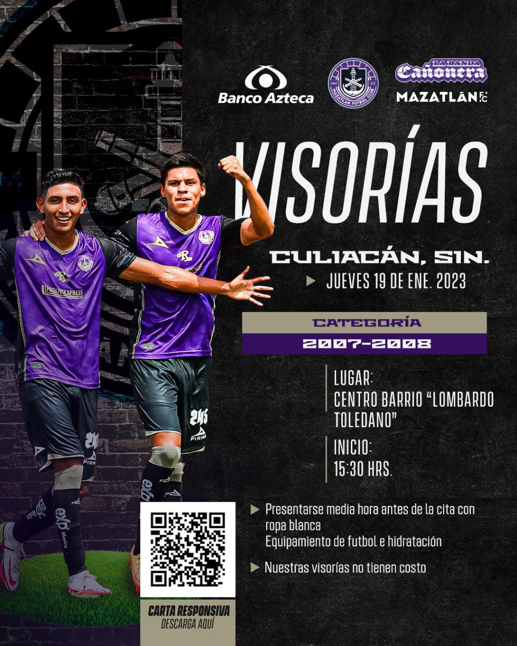 $!Mazatlán FC hará visorías en Culiacán, Guasave y Los Mochis