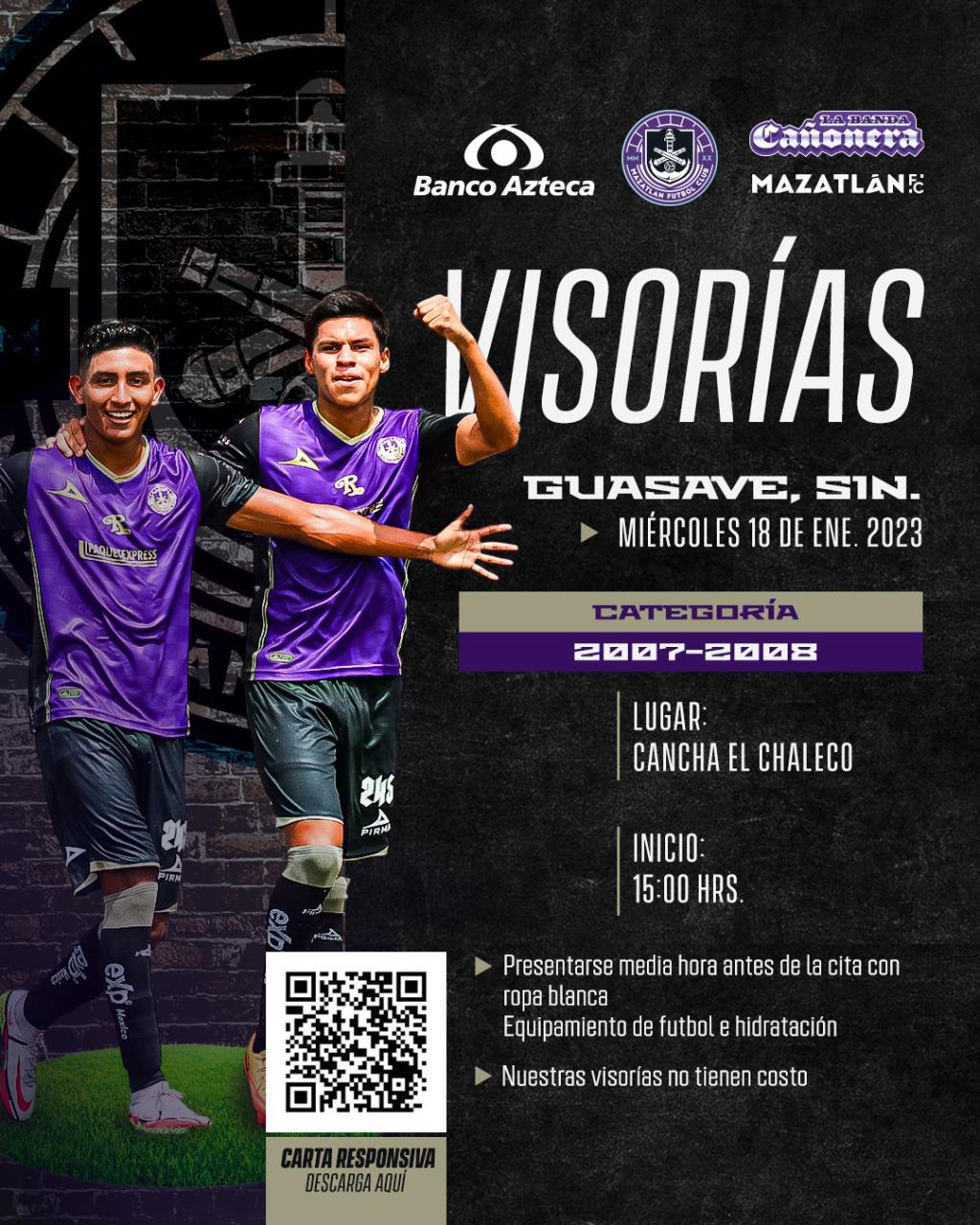 $!Mazatlán FC hará visorías en Culiacán, Guasave y Los Mochis