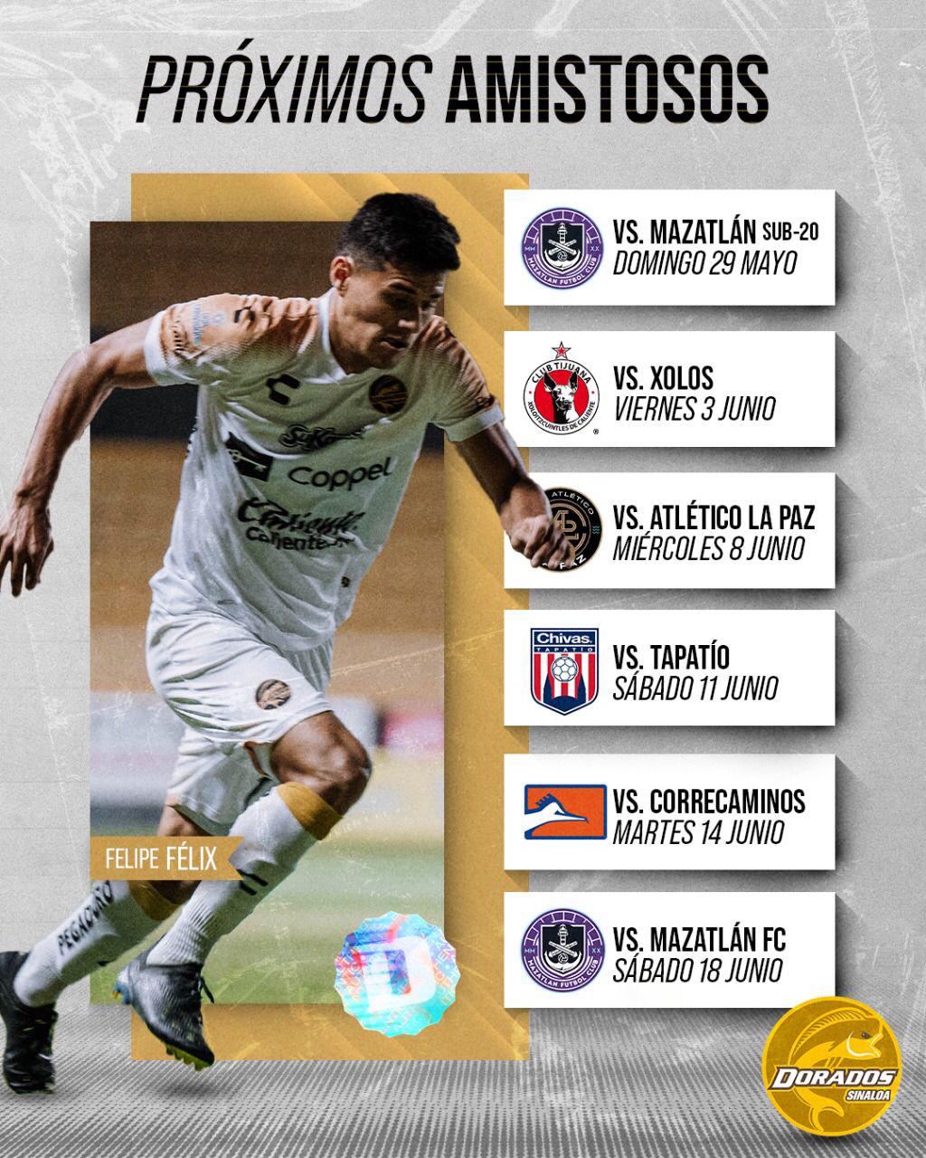 $!Dorados se enfrentará a Mazatlán FC en duelo de pretemporada