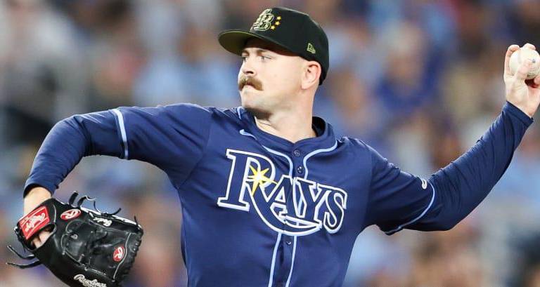 Tyler Alexander se quedó a cinco outs de lanzar perfecto.