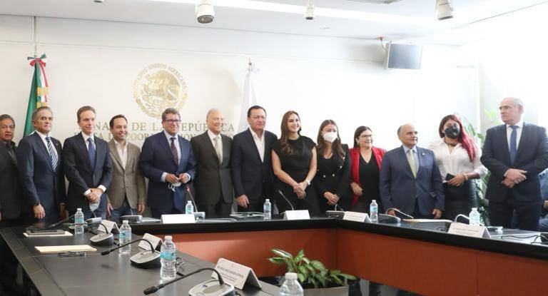 El Fiscal con los integrantes de la Jocopo.