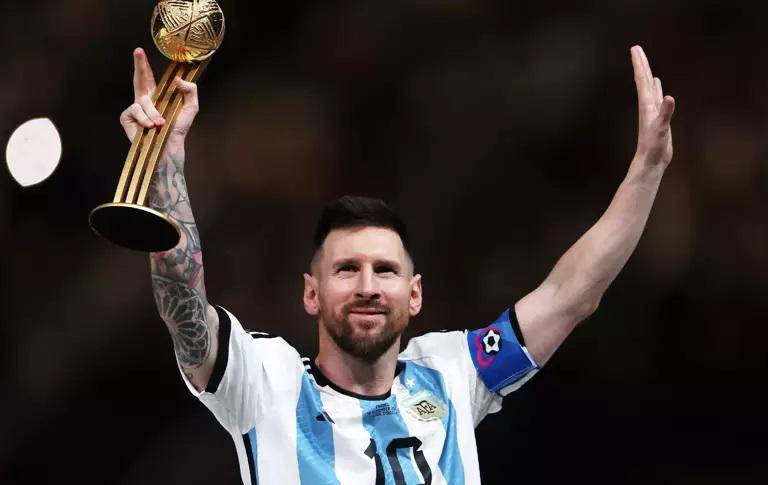 Messi es elegido como el mejor jugador del Mundial de Qatar