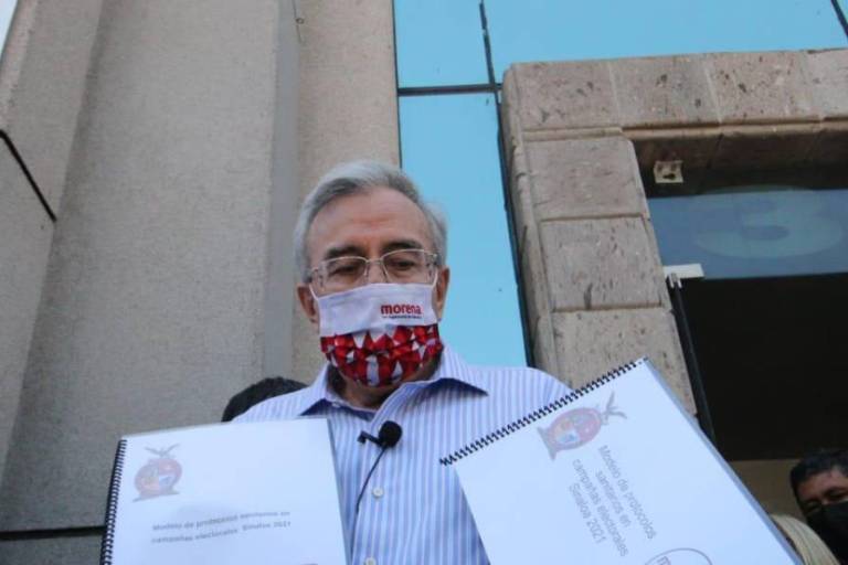 Rocha Moya consideró atípica la encuesta que declaró empate técnico con Zamora Gastélum