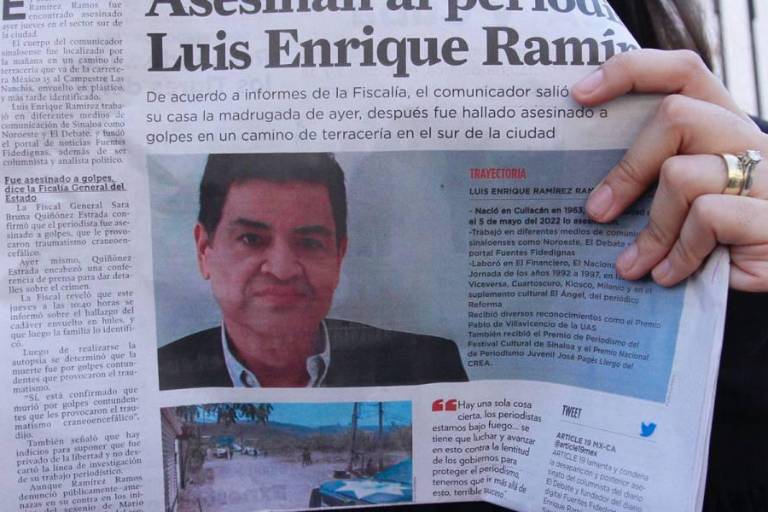 Preocupa a periodistas que no haya justicia para Luis Enrique Ramírez