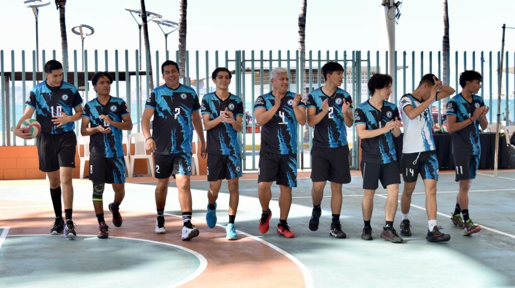 $!Inicia séptima edición de la Liga Dominical de Voleibol Circuito Sur de Sinaloa
