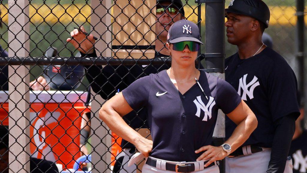 $!Rachel Balkovec en su faceta como mánager.