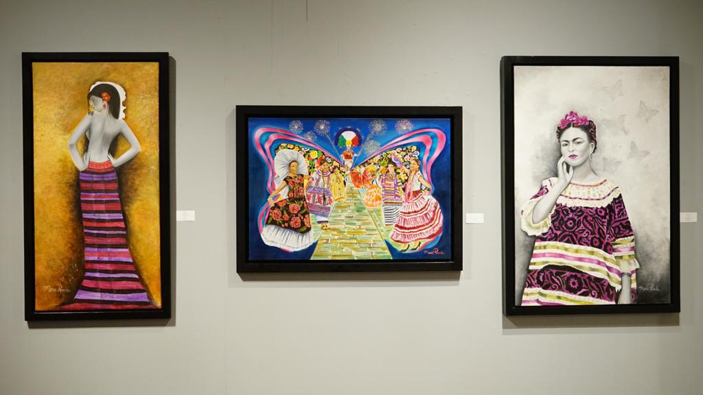$!Diversas obras se pueden apreciar en la exposición.