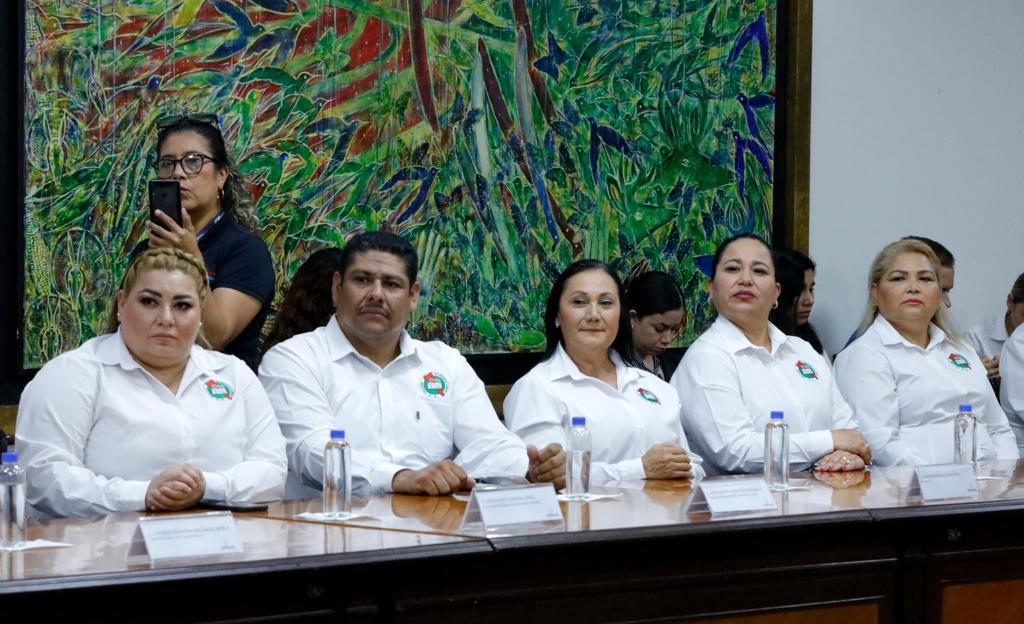 $!Se reúne Rocha Moya con Michel Benítez, nuevo dirigente del Stase