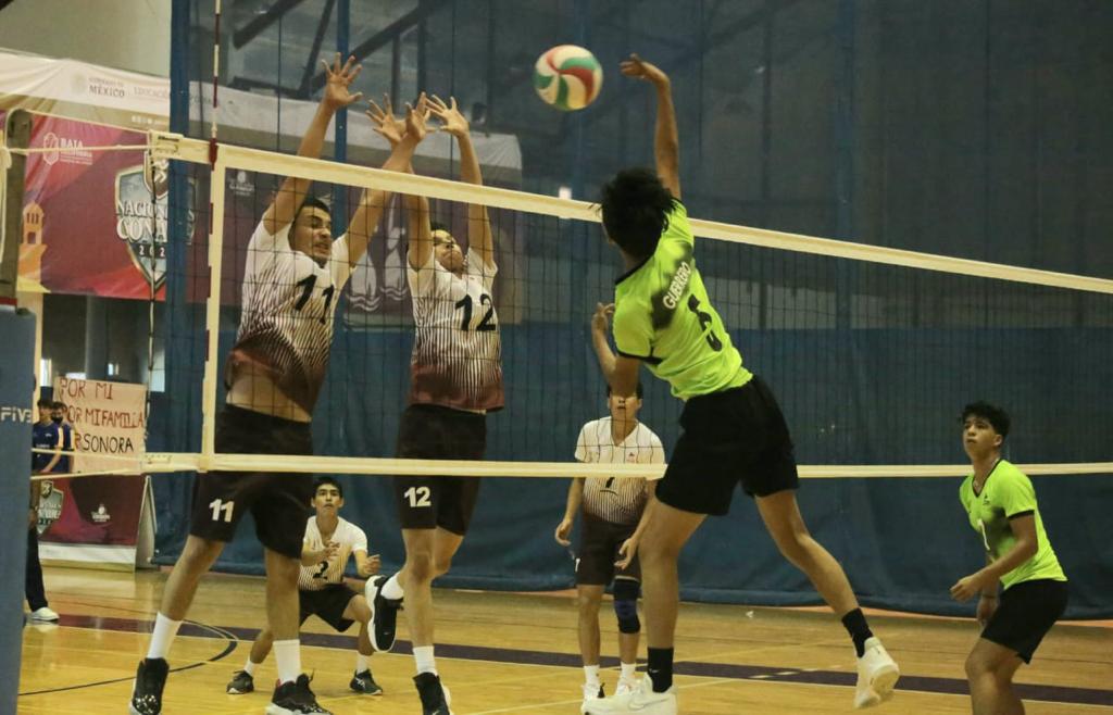 $!Sinaloa jugará dos semifinales en voleibol de sala de los Juegos Conade