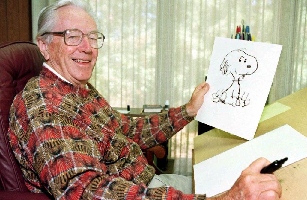 $!Charles Schulz.