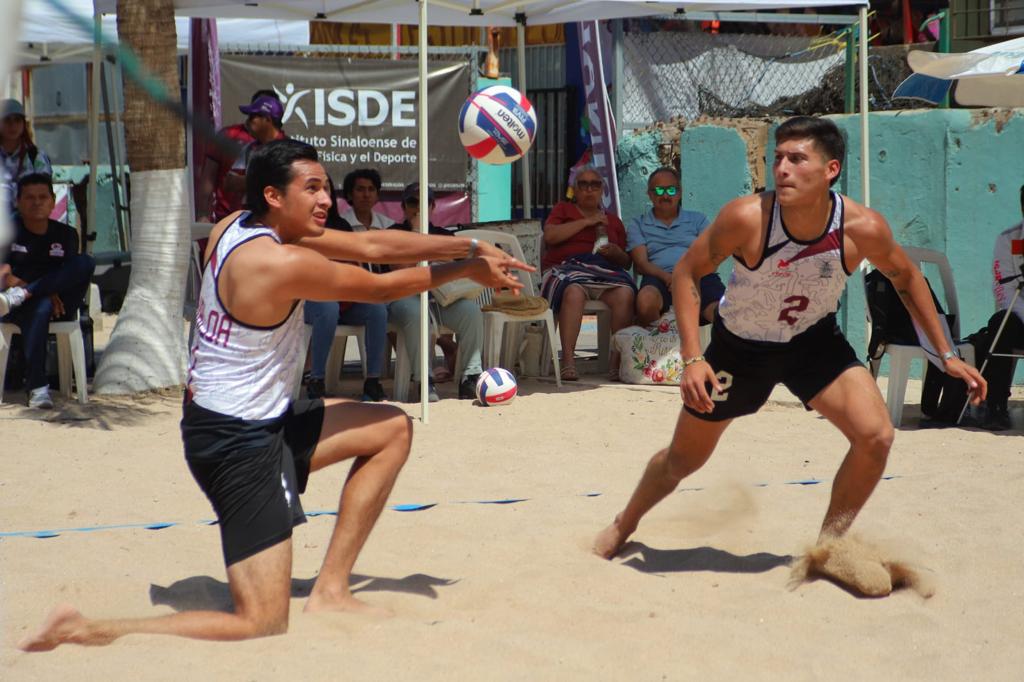 $!Sinaloa tiene arranque prometedor en Macroregional de voleibol de playa