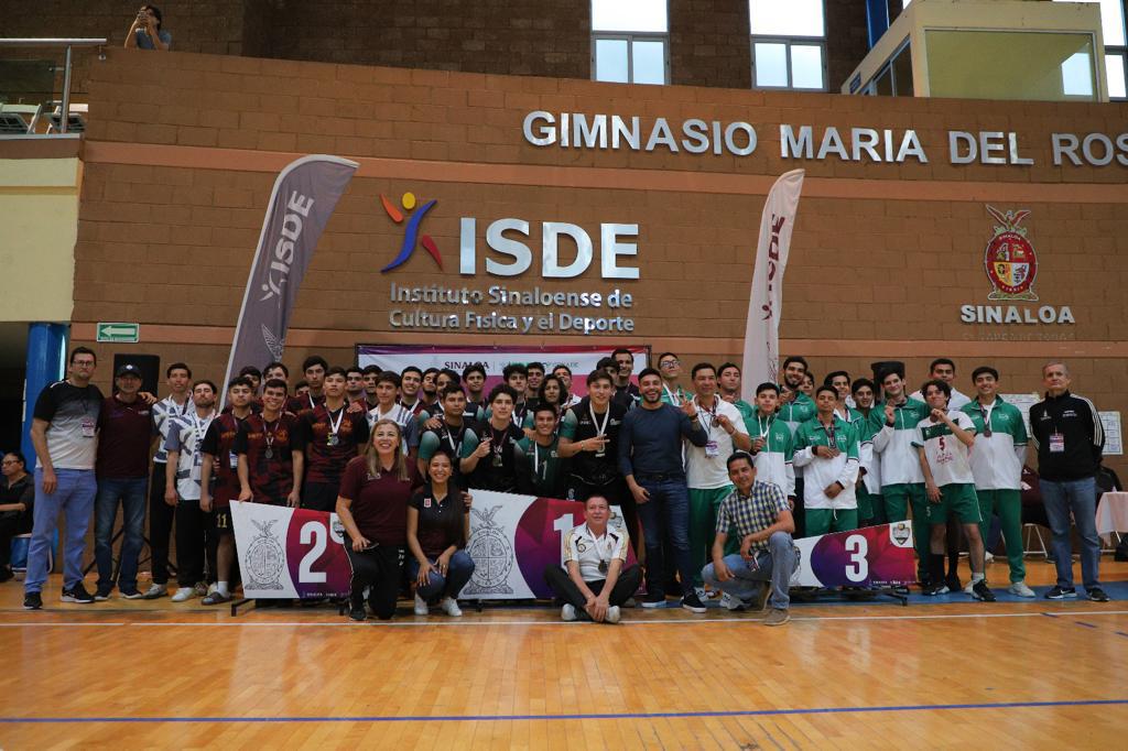 $!Gana Guasave cinco categorías en voleibol de sala