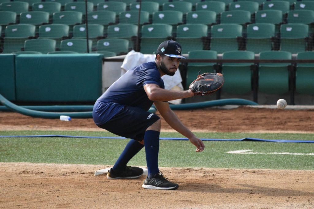 $!Ciro Norzagaray busca ganarse un puesto titular con Algodoneros de Guasave