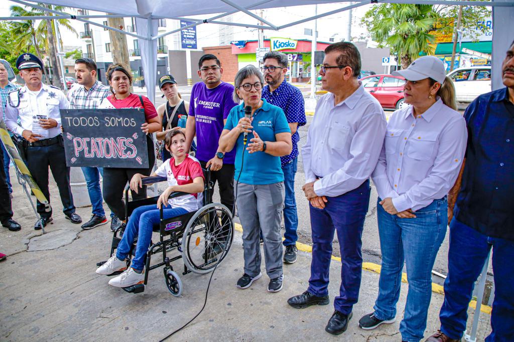 $!Llaman al respeto y la conciencia, en el Día Mundial del Peatón