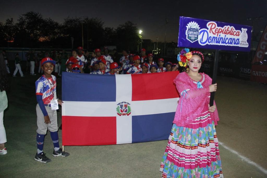 $!Inauguran en Sinaloa Campeonato Panamericano de Beisbol U10