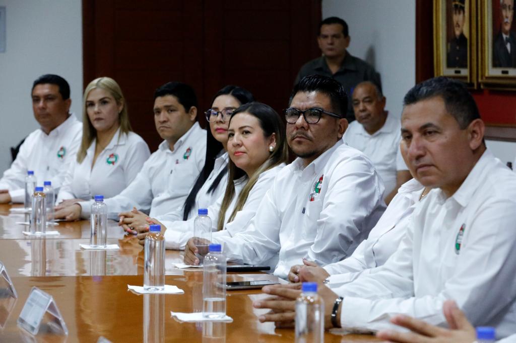 $!Se reúne Rocha Moya con Michel Benítez, nuevo dirigente del Stase