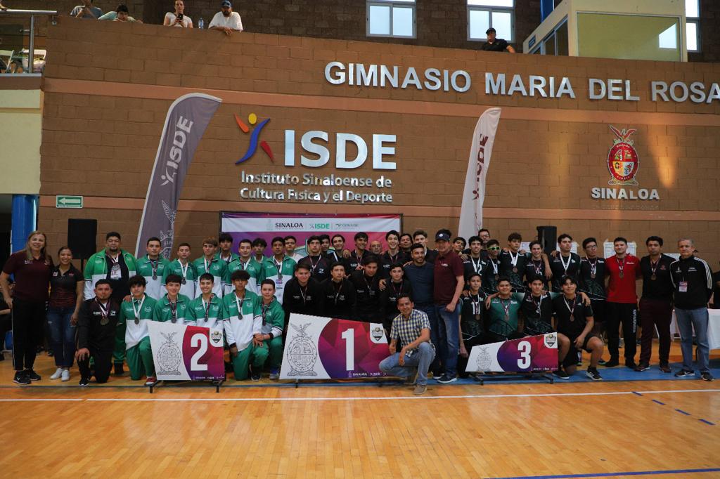 $!Gana Guasave cinco categorías en voleibol de sala