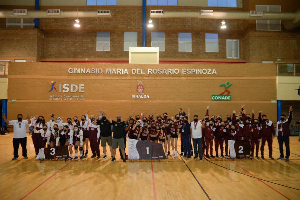 $!Culiacán se cuelga seis oros en el voleibol en el Estatal de los Juegos Conade