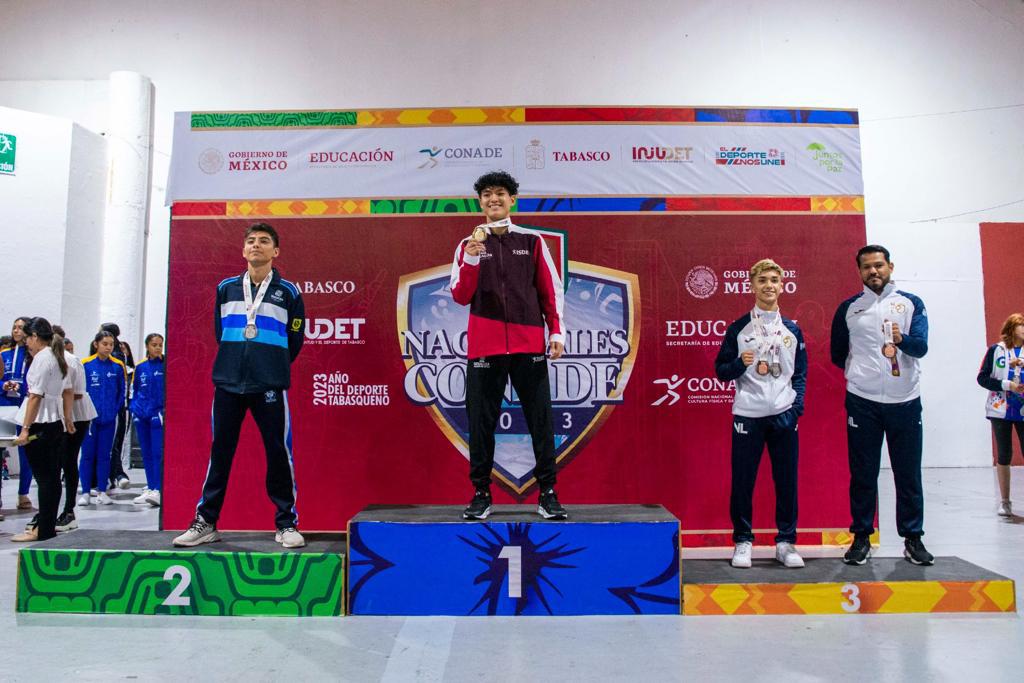$!Hiroto Yoshii le da el oro 30 a Sinaloa, en el karate de los Nacionales 2023