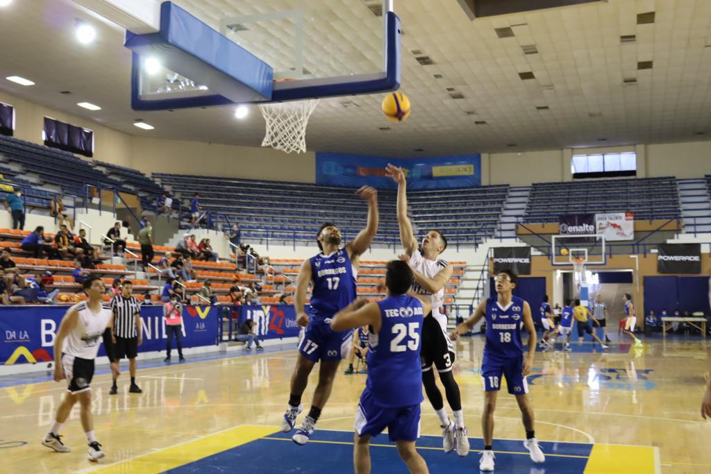 $!Águilas UAS clasifica a cuartos de final en el basquetbol tres por tres de la Universiada Nacional